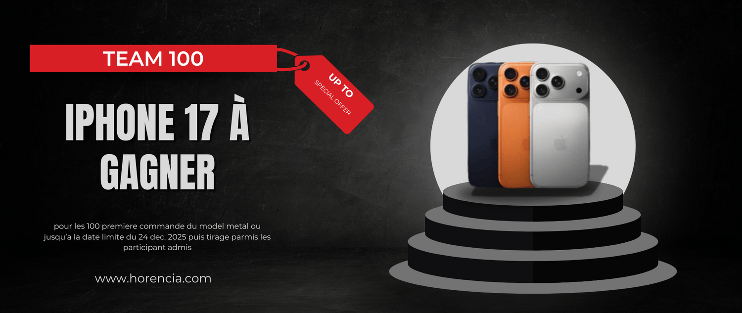 Grand Concours Horencia : gagnez un iPhone 17 !
